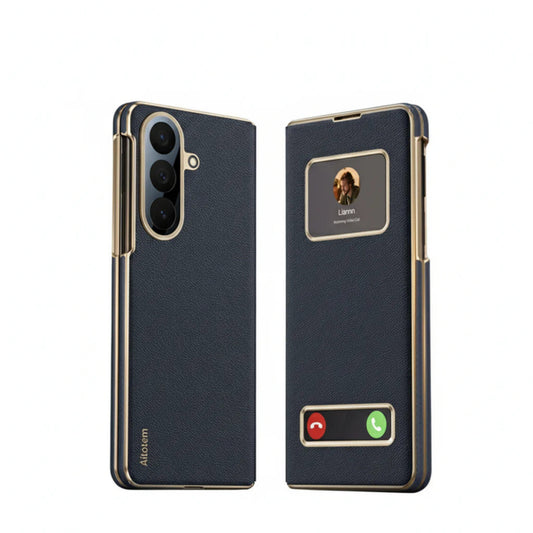 Samsung Galaxy Z Fold 7 Smart View Leather Case