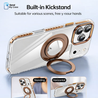 ClearShield Magnetic Kickstand Case for iPhone 17 Pro Max