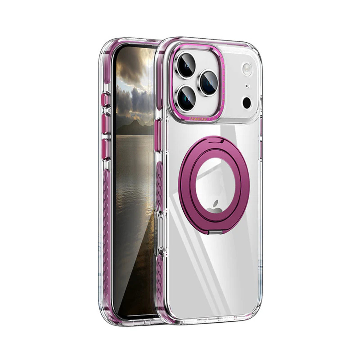 ClearShield Magnetic Kickstand Case for iPhone 17 Pro Max