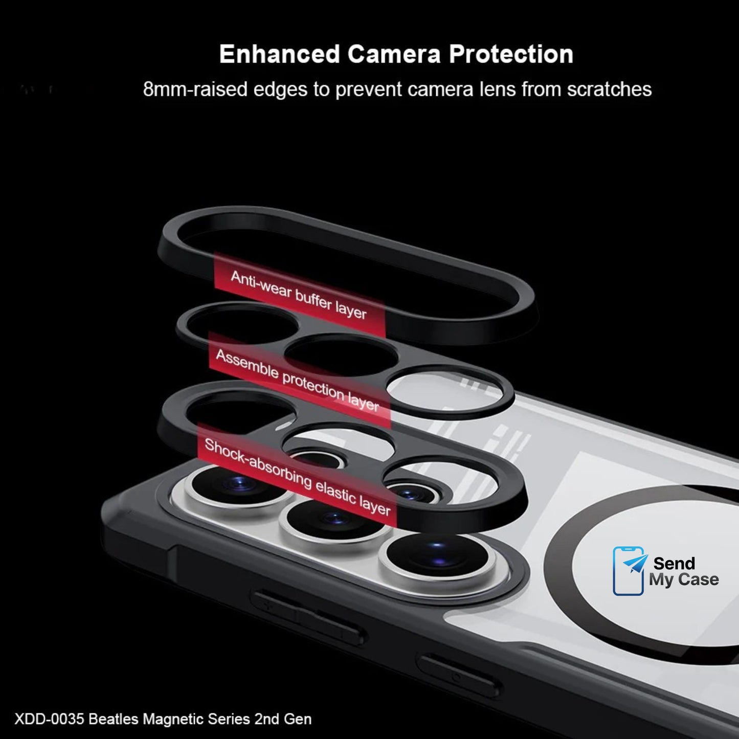 Galaxy S26 Ultra Magnetic Ring Case