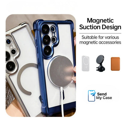 Samsung S26 Ultra Electroplated Matte Magnetic Case