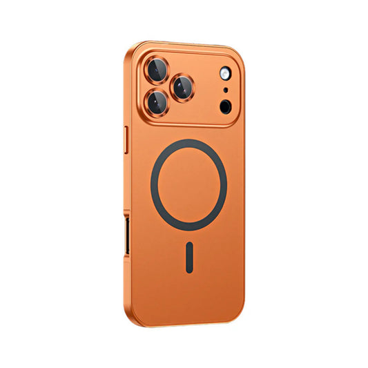 iPhone 17 Pro Max Aluminum Alloy MagSafe Case With Matte Back