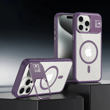 iPhone 17 Pro Max MagSafe Kickstand Case With Camera Stand