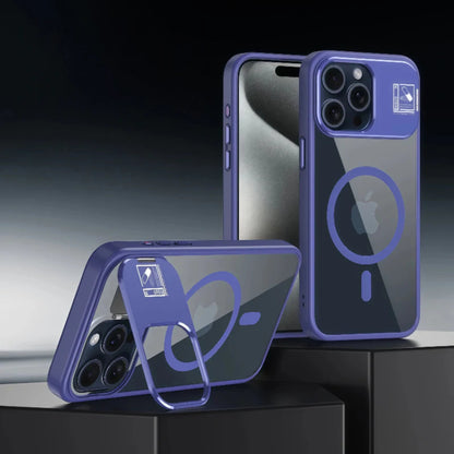 iPhone 17 Pro Max MagSafe Kickstand Case With Camera Stand