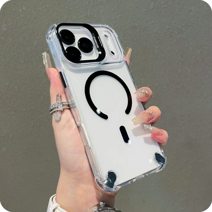 ClearShield® – iPhone 17 Series Magnetic Airbag Stand Case