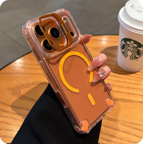 ClearShield® – iPhone 17 Series Magnetic Airbag Stand Case