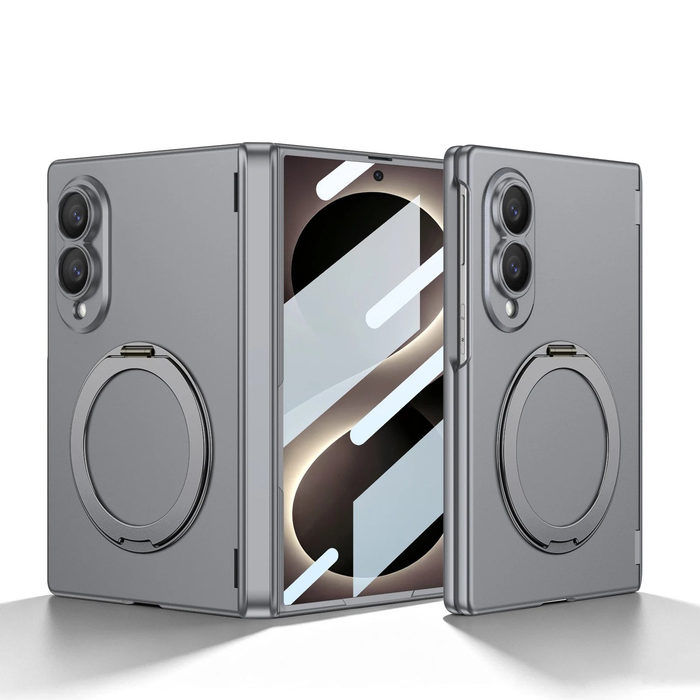 Galaxy Z Fold 8 Magnetic Ring Kickstand Case
