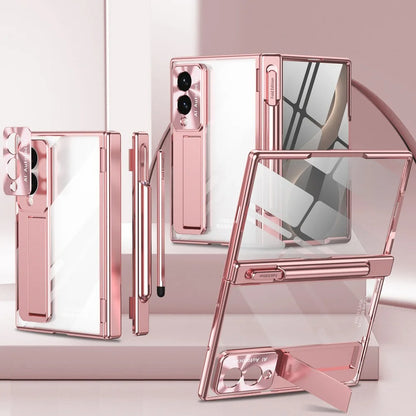 CrystalHinge™ – Clear Magnetic Kickstand Case for Galaxy Z Fold 8