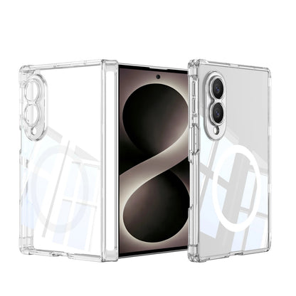 Galaxy Z Fold 8 Clear Magnetic Hinge Protection Case