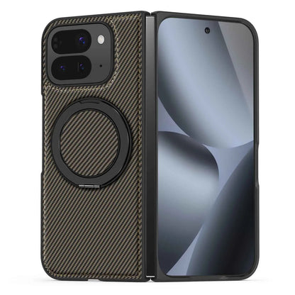 Google Pixel 10 Pro Fold Carbon Fiber Magnetic Stand Case