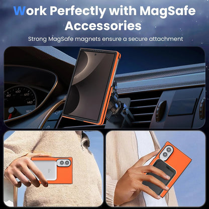 CarbonMag™ – MagSafe Carbon Grip Case for Galaxy Z Fold 8