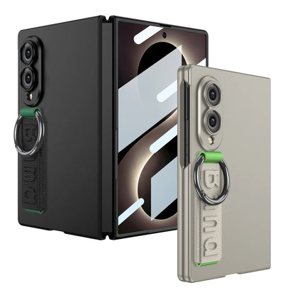 Galaxy Z Fold 8 Slim Case with Ring Strap & Screen Protector