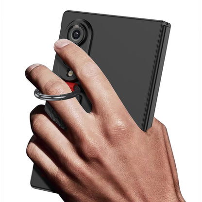 Galaxy Z Fold 8 Slim Case with Ring Strap & Screen Protector