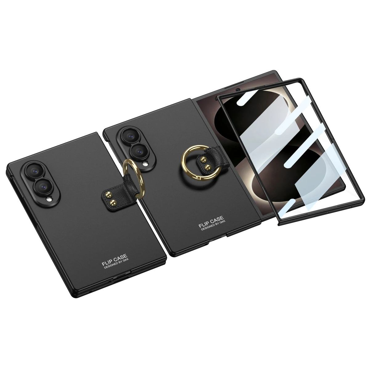Galaxy Z Fold 8 Ultra-Thin Ring Holder Case