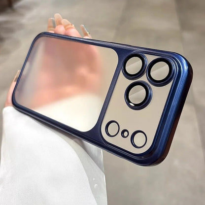 CosmoFrost® – Plating Frosted Translucent Thin Case for iPhone 17 Series