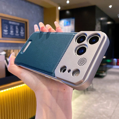 Leather Frameless iPhone 17 Case with MagSafe - FonKayz