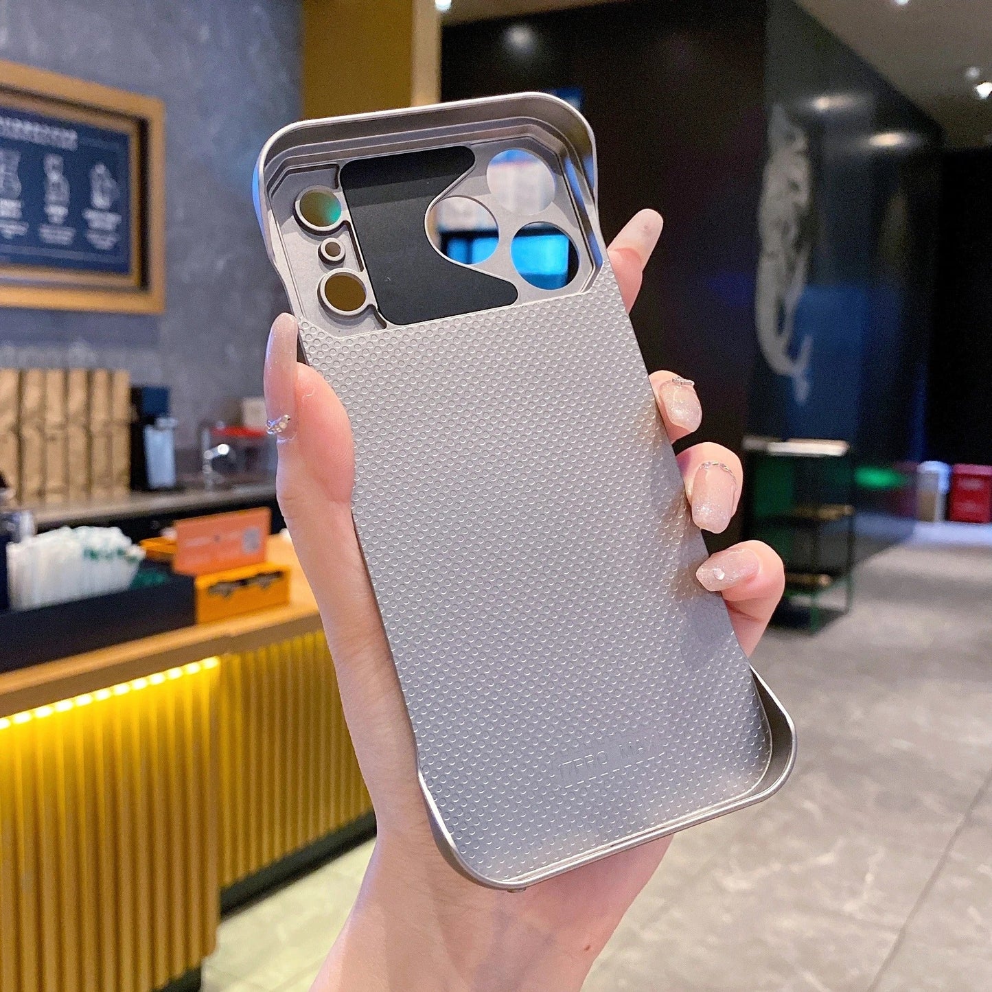 Leather Frameless iPhone 17 Case with MagSafe - FonKayz