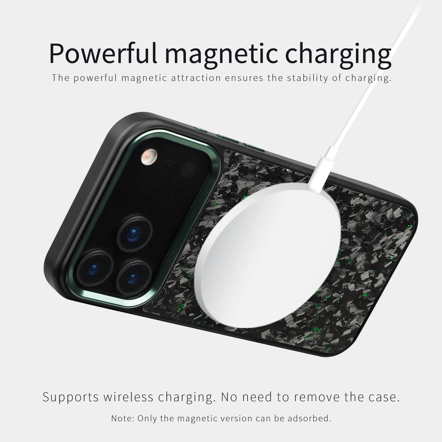 ForgeCarbon® – Forged Carbon Fiber Case for iPhone 17 Series (MagSafe)