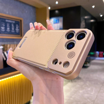 Leather Frameless iPhone 17 Case with MagSafe - FonKayz