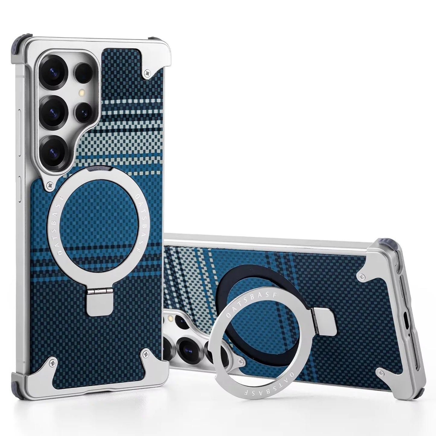 Samsung Galaxy S26 Ultra MagSafe Kickstand Case with 360° Magnetic Ring