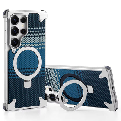 Samsung Galaxy S26 Ultra MagSafe Kickstand Case with 360° Magnetic Ring