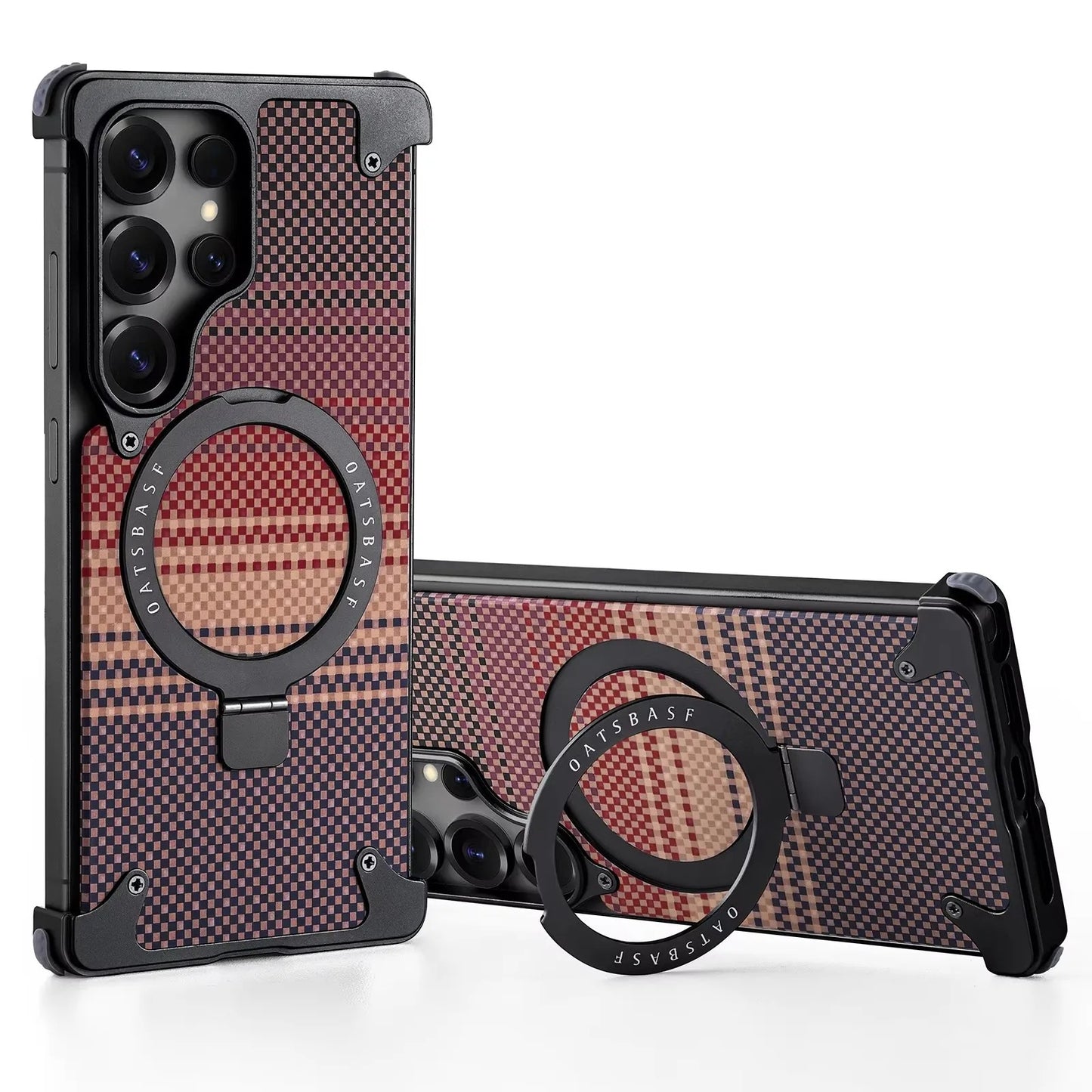 Samsung Galaxy S26 Ultra MagSafe Kickstand Case with 360° Magnetic Ring